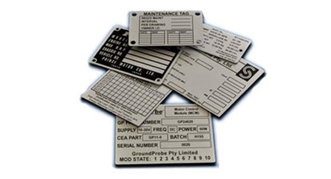 Aluminium Labels